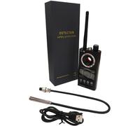 K68 Anti-Espion Détecteur de Signal RF sans Fil pour Appareil d'écoute Traqueur GPS Signal de Bug Détection de Caméra Cachée?Noir?