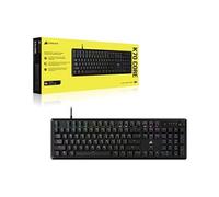 K70 CORE RGB - Clavier - mécanique, jeux 100 % (taille réelle) - backlit - USB - QWERTY - US - commutateur : CORSAIR MLX Red - noir