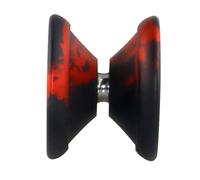 K8 Spin Ball Alliage Professionnel 8 Billes Roulement YoYo Rouge Noir