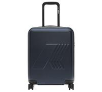 K81372W COL K89 Sac trolley unisexe en polycarbonate bleu foncé