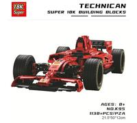 K95 Statique Nobox - Voiture De Course F1 Télécommandée 18k En Blocs De Construction, Modèle De Briques, Jouet De Bricolage, Formule Sportive, Voitures Pour Enfants, Collection Cadeau