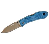 KA-BAR DOZIER FOLDING HUNTER, Lame Tan d2, Manche Zytel Bleu KB-4062D2
