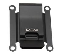KA-BAR Metal Belt Clip for TDI Knives, Black, Small