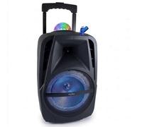 KA116BOWL Enceinte Bluetooth 450W -USB- KA116BOWL -Karaoké - Boule kaléidoscope LED multicolore - Port USB