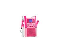 Ka8p-v2 pk chaîne karaoké lecteur cd aux 2 micros -rose
