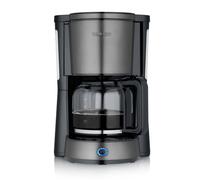 Severin Cafetière KA9340 - 10 tasses 1000 W - noir, acier inoxydable