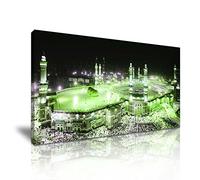 Kaaba mosquée la Mecque l'Arabie Saoudite sur toile 81 cm x 41 cm