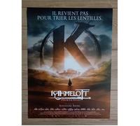 KAAMELOTT volet 1 Affiche Cinéma Originale Roulée Petit format 53x40cm Alexandre ASTIER