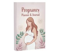 KAANUKA Agenda et journal de grossesse de 40 semaines, jalons et trimestres, bosse galerie, liste ultra sonore, planificateur de repas de grossesse, histoire de naissance, suivi de vaccination pour