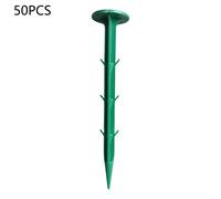 KAAPL-Piquet D'Aménagement Paysager De Jardin Avec Insertion De Barbe,Pointe D'Ancrage Au Sol,Clou De Gazon,Bâches De Tente,Tissu Répulsif D'Herbe,50Pcs,One Size
