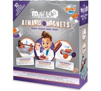 KAAQL-Buki 3018 Mini Lab AimantsKit Scientifique Avec 10 Expériences Sur Le MagnétismeJouets Éducatifs Pour Enfants