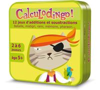 Kaaql-Calculdingo Gs/Ce2-Jeu De Cartes Éducatif Dès 5 Ans-12 Jeux D'aditions Et Soustractions-Consolider Les Acquis En Calcul Mental-2 À 4 Joueurs-15 Min-Version Française