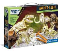 KAAQL-Coffret Archéo Ludic¿Proies Et Prédateurs Enfants 7 Ans+Cadeau ScientifiqueKit Paléontologie Avec Squelettes Qui Brillent Dans Le NoirActivité ÉducativeRéalité Augmentée