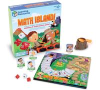 KAAQL-Die Mathe-Insel¿Ein Additionsund Subtraktionsspiel,Lernspiel,Mathe-Lernspiele Für 6-Jährige,Lernspielzeug,Mathespiele Für Kinder,Lernspiele Für Drinnen,8-Teilig,6+
