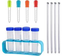 KAAQL-Ensemble D'Expérimentation Pour Enfants De 13 Pièces,Ensemble D'Expérimentation Scientifique Créative,Pipette Pour Enfants,Jouet Pédagogique Pour Enfants,Kit Scientifique À Domicile