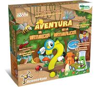 KAAQL-Funtastic 80003490 Kit Explorateur Pour Enfants +4 Ans-Kit Scientifique Avec 6 Expériences Pour Enfants 4 Ans : Explorez Une Fourmilière Avec Une Loupe Pour Insectes
