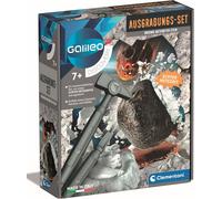 KAAQL-Galileo 59309 Kit D'Exploration En Pierre De Météorite Avec Véritable Météorite Avec Marteau Et Burin Pour Enfants À Partir De 7 Ans