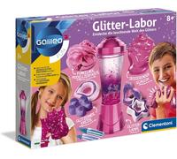 KAAQL-Galileo Fun 59224-Laboratoire À Paillettes,Bricolage Et Expérimentation Avec Paillettes,Craie,Slime,Pâte À Modeler,Lampe À Lave Pour Enfants À Partir De 8 Ans
