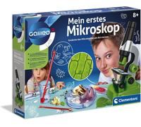 KAAQL-Galileo Lab-Mon Premier Microscope,Jouet Pour Enfants À Partir De 8 Ans,Laboratoire De Biologie Passionnant Pour Petits Chercheurs,Microbiologie Pour Écoliers De 59120