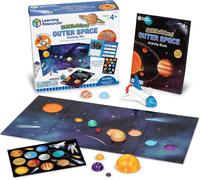 KAAQL-Kit D¿Activités De L¿Espace Skill Builders,Activités D¿Apprentissage Préscolaire,Science Préscolaire,Livre D¿Activités,Jouets Stem,Jouets Scientifiques De La Petite Enfance,4+