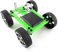KAAQL-Kit D'Assemblage De Voiture À Énergie Solaire 14 × 9 × 3,Modèle De Voiture Solaire Pour Enfants,Jouet D'Assemblage Scientifique À Monter Soi-Même,Jouet Éducatif