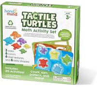 KAAQL-Learning Resources Kit D¿Activités Mathématiques Des Tortues Tactiles,Apprentissage Des Nombres Petite Enfance,Objets De Tri Mathématiques Pour Enfants,Jouets De Tri Des Couleurs,Montessori