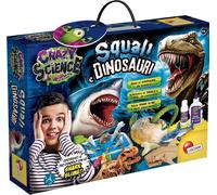 KAAQL-Liscianicrazy Science Requins Et Dinosaures,Prédateurs Féroces Dans Un Kit Scientifique,Multicolore,97586