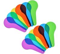 Kaaql-Lot De 12 Feuilles De Couleurs Translucides,Jouets Expérimentaux,Plaques Filtrantes Pour Enfants,Jouets Éducatifs Amusants,Filtres,Accessoires D'apprentissage