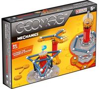 KAAQL-Mechanics-Extension Système Magnétique-86 Pièces-Circuit De Construction Magnétiques&Mécaniques Pour Enfants Dès 5 Ans-24 Billes,18 Tiges,44 Pièces Spécifiquesfabriqué En Suisse