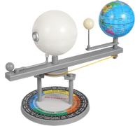 Kaaql-Modèle Du Système Solaire : Construisez Un Système Solaire Rotatif Pour Enfants-Outil D'enseignement D'astronomie Avec La Terre,Le Soleil,La Lune Et Le Planétarium Orbital-Modèle