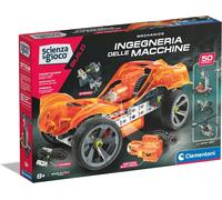 KAAQL-Science&Jeu Build¿Ingénierie Des Machines,Set De Construction Enfants 8+ Ans,50 Modèles Tels Que Voitures,Grues,Hélicoptères Pour Découvrir La Mécanique,Made In Italy,Langue