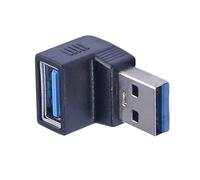 Kaaruisi Câble d'extension USB 3.0 compact à 90 degrés pour un espace restreint et une durabilité - Adaptateur USB mâle vers femelle