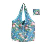 Kaaruisi Grand sac de courses pliable durable et polyvalent avec grand espace de rangement, pochette légère adaptée pour les voyages et les pique-niques