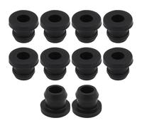 Kaaruisi Lot de 10 œillets anti-rayures en caoutchouc pour grille de poêle