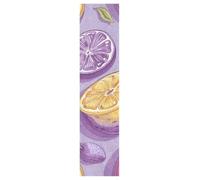 KAAVIYO Citrons Prunes Aux Agrumes Pourpres Grip de Skateboard Bande Grip Antidérapante,Auto-adhésif Griptape de Longboard,Sans bulles,Peut êTre Coupé(9x33in,44x10in 1pcs)