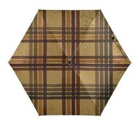 KAAVIYO Dessin Au Trait Abstrait Pliable Pliant Parapluie Protection UV Petit Poids Léger Parapluies pour Voyager Plage Femmes Enfants Fille