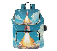 KAAVIYO ÉToile Noire De FuséE De Dessin Animé Sac à Dos Tendance pour étudiants,Sac à Bandoulière pour Livres,Sac de Voyage pour Jeunes