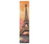 KAAVIYO Tour De Paris Automne Grip de Skateboard Bande Grip Antidérapante Auto-adhésif Griptape de Longboard Sans Bulles 9x33in,44x10in(1pcs)