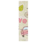 KAAVIYO Tour De Paris Romantique Grip de Skateboard Bande Grip Antidérapante Auto-adhésif Griptape de Longboard sans Bulles 9x33in,44x10in(1pcs)