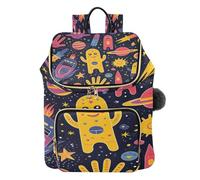 KAAVIYO Vaisseau Spatial Dessin Animé Mignon Sac à Dos Tendance pour étudiants,Sac à Bandoulière pour Livres,Sac de Voyage pour Jeunes