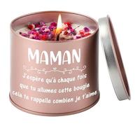 KAAYEE Cadeau Fete des Meres, Bougie Parfumée 9oz Cadeau Maman | Anniversaire Maman - Idées Cadeaux pour Mère Chérie, Cadeaux Original pour la Fête des Mères & Noël