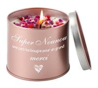 KAAYEE Cadeau Nounou, 9 oz Bougie Parfumée Cadeau Nounou Original, Merci Cadeaux Nounou Fin de Contrat, Cadeaux pour Assistante Maternelle Fin d' Année Anniversaire