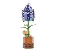KAAYEE Puzzle 3D Bois Lilas, Fleurs Artificielles Puzzles 3D Adulte, Maquette en Bois à Construire, Cadeaux Anniversaire Femmes pour Amie La Famille Maitresse