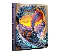 KaayeeWood Puzzle en Bois pour Adultes-250 Pièces Aurora Train Unique en Forme DePuzzle en Bois,Cadeaux D’Anniversaire pour Les Vacances,Décoration Intérieure