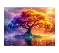 KaayeeWood Puzzle en Bois pour Adultes-277 Pièces Arbre de Vie Unique en Forme De Puzzle en Bois,Cadeaux D’Anniversaire pour Les Vacances,Décoration Intérieure