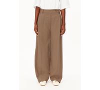 KAAYUA PANTALON | mélange de TENCEL™ Lyocell - brun (S)