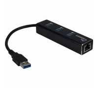 KAB USB 3.0 A - Adapter 3x USB 3.0 1x RJ45 Gigabit Lan Inter-Tech