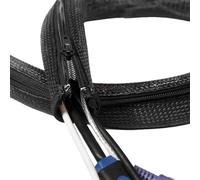 [KAB0046] LogiLink Gaine pour câble, 1,0 m, capacité: 20 mm, noir