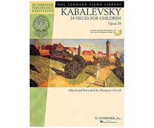 Kabalevksy: 24 Pieces For Children, Opus 39 Book/Online Audio