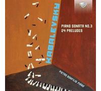 Kabalevsky – Sonate pour piano n°3 et 24 préludes – CD – Edel